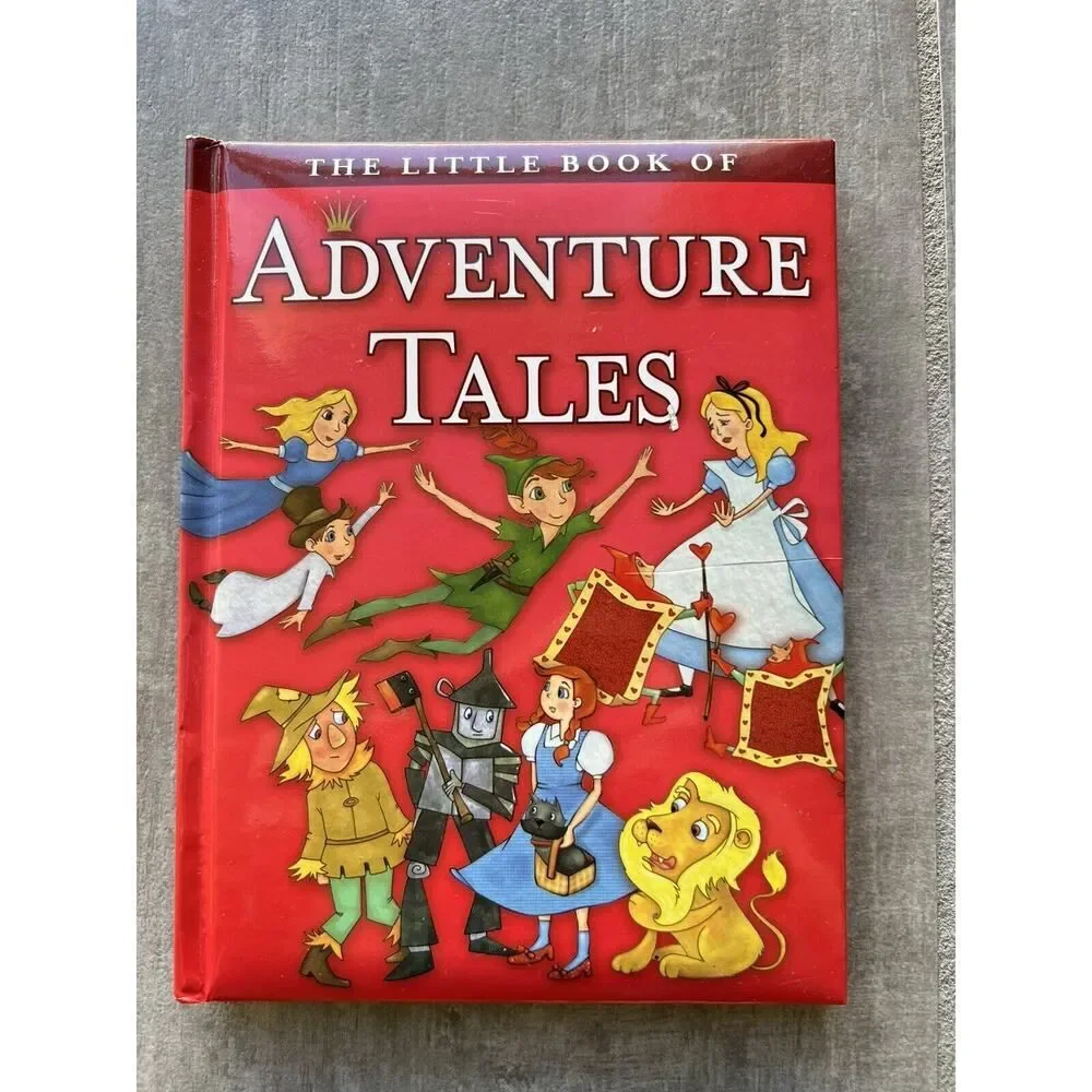 The Little Book of Adventure Tales Children's Illustrated Hardcover BRAND NEW